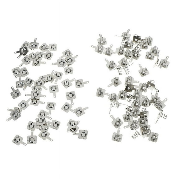 50Pairs battery shrapnel AA or AAA battery spring positive and negative contY WA