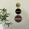 thumbnail image 3 of Signs ByLITA Circle Clearance Sign (Brushed Silver) - Medium, 3 of 6
