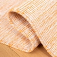 thumbnail image 5 of SAFAVIEH Montauk Bernadine Solid Braided Cotton Runner Rug, Orange, 2'3" x 8', 5 of 8