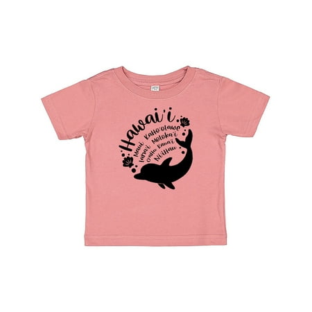 

Inktastic Hawaii Islands with Dolphin Gift Baby Boy or Baby Girl T-Shirt