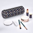 thumbnail image 2 of Honeii Sharks In Sunglasses Print Leather Pencil Case,Small Pencil Pouch,Durable Zippered Storage for School, Office, and Travel Essentials, 2 of 6