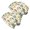 Mushroom and Toadstool Cream Pattern, variant on Mushroom and Toadstool Cream Pattern 2 Pack Slouchy Beanie Hat, Sleep Head Cover with Stretchy Fabric & Soft Texture, Warm Thermal Gifts for Unisex Men Women