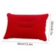 thumbnail image 2 of Almohada inflable para acampar y viajar | Almohada inflable portátil con superficie suave y aterciopelada | Cojín inflable compacto para senderismo, playa, exteriores y uso doméstico, 2 of 6