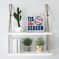 thumbnail image 6 of Zomyto 5x5 Inches Tis the Season Baseball Wood Box Sign Decor Baseball Lovers Wooden Box Signs with Sayings Desk Decoration, 6 of 7