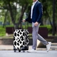 thumbnail image 3 of HELLHERO Polyester Ammonia Fabric Suitcase Sleeve for Travel Anti-scratch Easy Clean Anti-abrasion, Cow-Patterned, 3 of 7