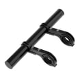 thumbnail image 1 of Extensor De Manillar De Doble Extensión de lámpara Soporte De Teléfono Soporte De Soporte De Soporte Ahorro De Espacio Para M Negro, 1 of 7