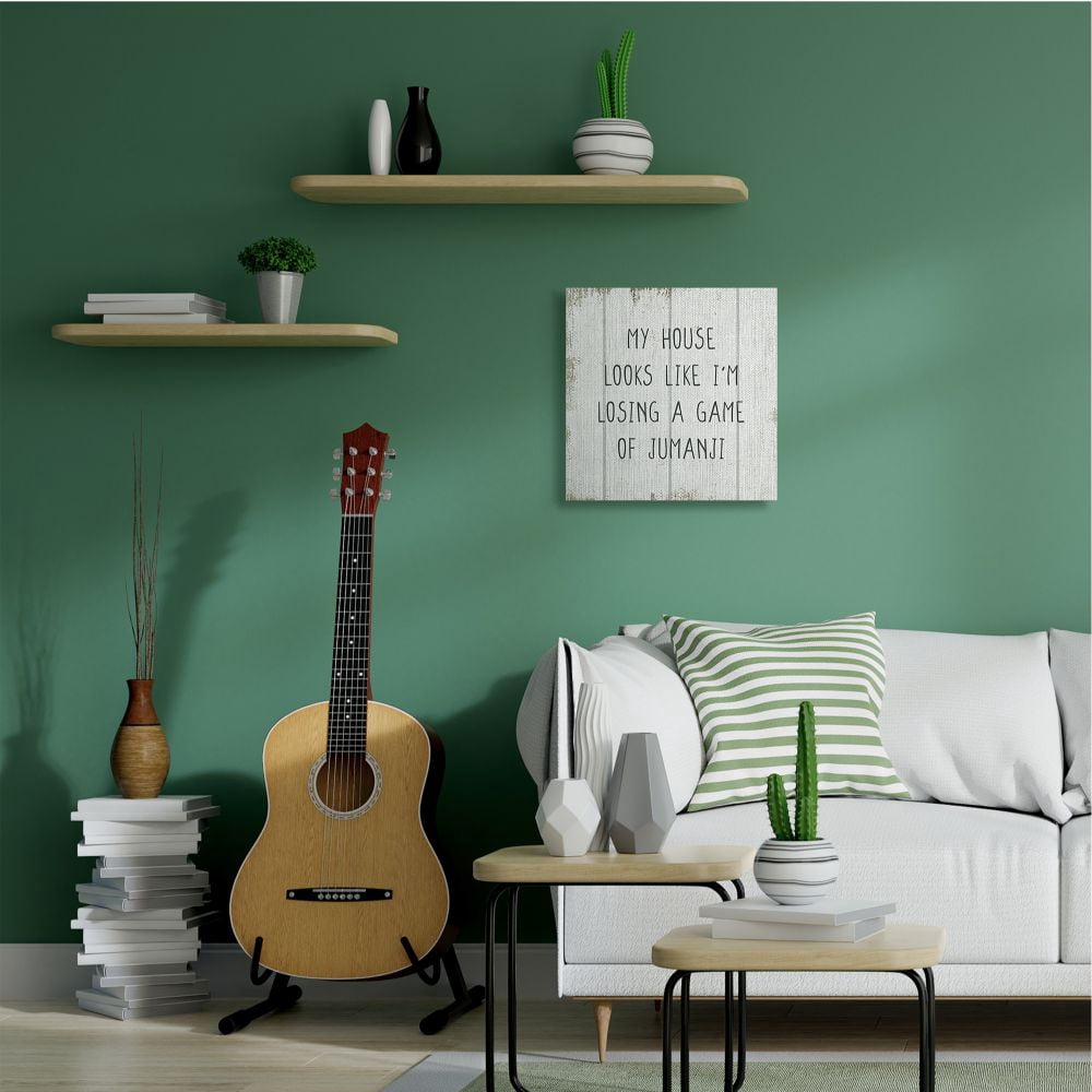Stupell Industries My House Looks Like Losing a Game Family Humor Designed by Daphne Polselli