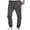 Grey, variant on Bcfgryg Mens Casual Fitness Bodybuilding Pocket Solid Color Length Sports Pants Training Pants for Men