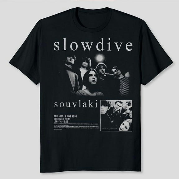 Slowdive Shirt , Slowdive Rock Band Unisex Shirt , Music Gift T-Shirt, Men's And Women's Graphic Tee 100% Cotton by TBun, Full Sizes S-5XL