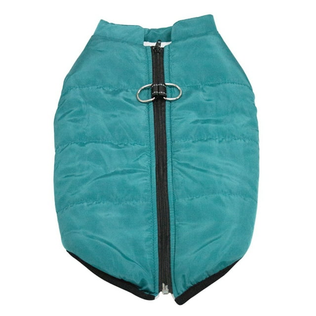 Aosijia Winter Warm Dog Clothes Waterproof Pet Vest Zipper Jacket