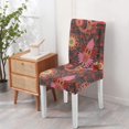 thumbnail image 4 of Colorful Classic Paisley Vintage Dining Chair Covers Set of 4 Bohemian Floral Ethnic Retro Decorative Pattern Washable Polyester Stretch Slipcovers Removable Protector for Farmhouse Decor, 4 of 7