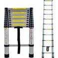 thumbnail image 1 of Portable Telescoping Ladder, Rustproof Aluminum Lightweight Slow Down Design, Space Saving 150 Kg Load Capacity, Durable For Indoor And Outdoor Projects, 1 of 1