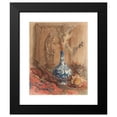 thumbnail image 2 of Maria Vos 15x18 Black Modern Framed Museum Art Print Titled - Still Life with Chinese Vase and Dried Sunflowers (1879), 2 of 5