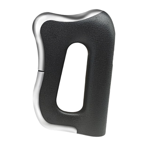 Masajeador de fascia eléctrico con calefacción, 3 modos, masajeador muscular para cintura, cadera y muslos. Negro