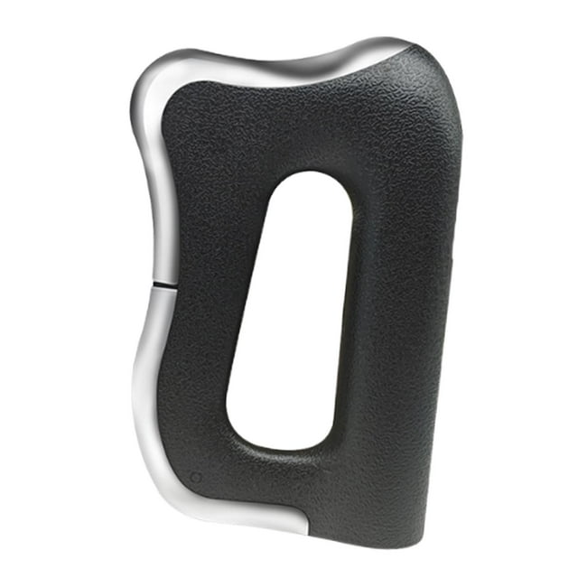 Masajeador eléctrico de fascia con calefacción y vibración de tejido profundo para piernas, cuerpo entero y brazos. Negro