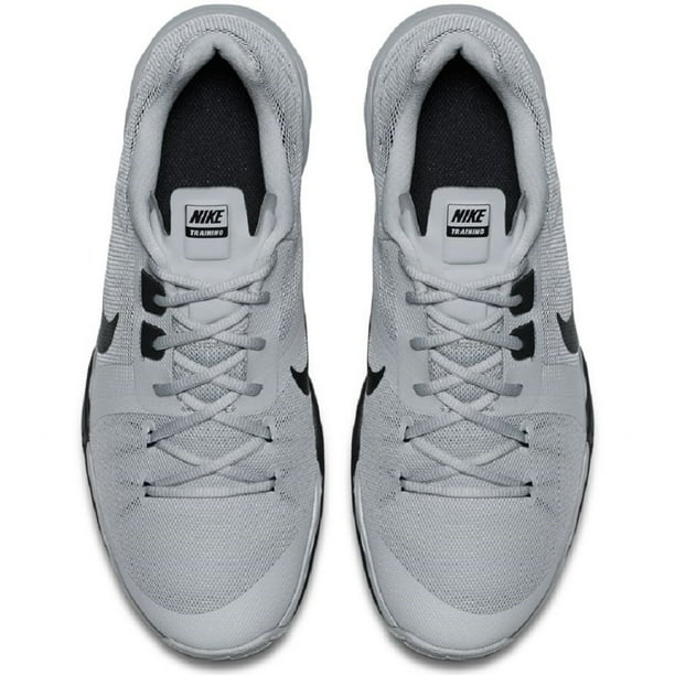 Nike Men's Train Prime Iron Wolf Black-White Ankle-High Cross Trainer Shoe - 8.5M -