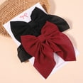 thumbnail image 1 of Cute Multi-Patterned and Solid Color Hair Bows/Clips for Girls in a 2 Piece Set, 1 of 48