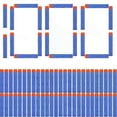 thumbnail image 1 of FRENSIT Blue Round Head Bullets 72cm for Nerf N-strike Elite Series Blasters Foam EVA Refill Darts Kids Toy Guns Accessories, 1 of 4