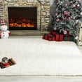 thumbnail image 6 of ZXNYH Soft Fluffy Bedroom Rugs, 5 x 8 Feet Indoor Shaggy Plush Area Rug for Boys Girls Kids Baby College Dorm Living Room Home Decor Floor Carpet, Grey, 6 of 8
