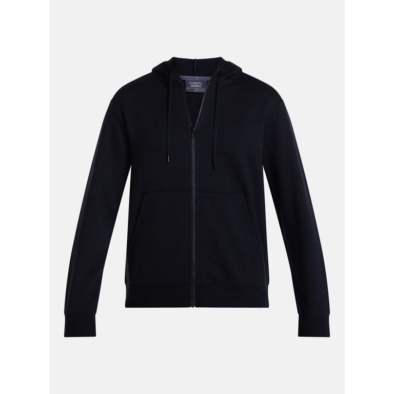 Athletic Works Men's Zip-Up Fleece Hoodie photo 8