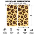 thumbnail image 2 of Blackout Kids Curtains,Leopard Print Childrens Insulated Curtains Set Of 2,Bedroom Essentials,Toddler Room Decor 42"x84"(106x213cm), 2 of 4