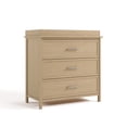 thumbnail image 2 of Graco Classic 3 Drawer Dresser with Infant Changing Topper, Driftwood, 2 of 13