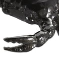 thumbnail image 5 of 13", 9"W Black Aluminum Metal Crab Sculpture, by DecMode (2 Count), 5 of 9