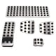 thumbnail image 5 of Pedal de embrague ANGGREK Pedal de freno Antienvejecimiento Acero Inoxidable LHD, 5 of 7