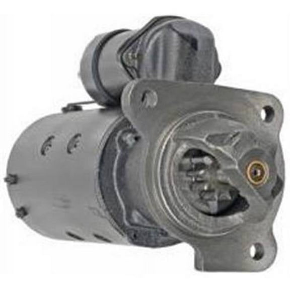 12 Volt DD Starter Compatible with 1986-1992 Massey Ferguson MF-30E MF-40E Industrial MF-50U Tractor Perkins Diesel Clockwise 1903-119-M91 Delco 1109257
