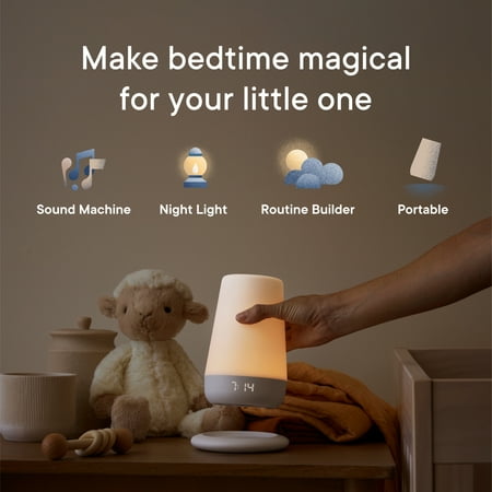 Hatch Rest+ 2nd Gen All-in-one Sleep Assistant, Nightlight & Sound Machine with Back-up Battery