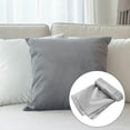 thumbnail image 1 of WHAMVOX Patchwork Fabric Sheets Grey Polyester 1Pcs Fading Resistant for Home Atmosphere, 1 of 8