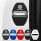 thumbnail image 2 of 4pcs Car Vehicle Interior Door Lock Decoration Rust Protection Stainless Steel Cover Case For Skoda Octavia Fabia Rapid Yeti Kodiaq Superb Fabia - Veh, 2 of 5