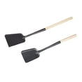 thumbnail image 3 of EXHUMKY 2Pcs Fireplace Scoop for Coals Shovel Wood Assorted Color Scooping Coal Home Use, 3 of 8