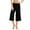 Black, variant on hotojiny Women's Capri Sweatpants Wide Leg Loose Yoga Pants High Waisted Athletic Workout Capris with Pockets