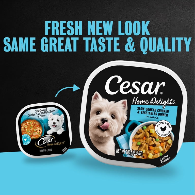 Free Shipping! Cesar Home Delights, Classic Loaf in Sauce Wet Dog