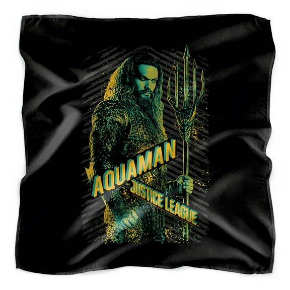 Justice League Movie Aquaman Bandana (21 in x 21 in)