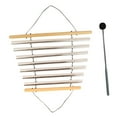 thumbnail image 2 of TISHITA Meditation Flow Chime Bath Instrument with Mallet for Home Office Meditation 7 Tones, 2 of 8