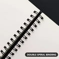 thumbnail image 3 of Artist Paper, Water Color Paper Sketch Book Double Spiral Binding Practical  for Pencils, 3 of 8