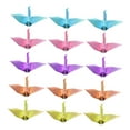 thumbnail image 6 of Masteelf 50pcs Origami Crane Decor Origami Crane Anniversary Decals Origami Crane Art Handmade Origami Paper Crane Garland For Wedding Party Decorations, 6 of 8