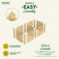 thumbnail image 3 of Greenes Fence Outdoor Cedar Wood Composter 24" x 48" x 31", 154.60 gal, 3 of 8