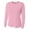 Pink, variant on Women's Casual Fit Long Sleeve Rash Guard Swim Shirt, SPF 40 UV Protection