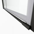 thumbnail image 5 of JimsMaison 34-35.4 in. W x 72 in. H Frameless Bifold Shower Door with 1/4" (6mm) Tempered Glass, Matte Black, 5 of 10