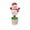 As show, variant on Christmas Snowman Toy, Interactive Talking Snowman, Singing Dancing Plush Snowman Doll with Red Hat and Scarf, Multicolor Soft Flock Material, Battery Operated, Cute Festive Gift for Kids and Adults