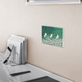 thumbnail image 5 of Yayeee Toggle Light Switch Wall Plate 3-Gang 6.37"x4.48" Decorative Outlet Cover, Green and White Pattern, 5 of 7