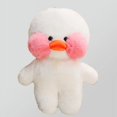 thumbnail image 3 of Pato de peluche Lalafanfan de 30 cm con bonitos dibujos animados, muñeco de peluche de pato suave, almohada decorativa, regalos de cumpleaños y Navidad para amigas, 3 of 5