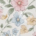 thumbnail image 4 of Yayeee Shower Curtain with Hooks 72"x72" Waterproof Fabric Bathroom Hanging Decor, Pastel Floral Pattern, 4 of 5