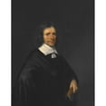 thumbnail image 3 of Gerard ter Borch 20x24 Black Modern Framed Museum Art Print Titled - Portrait of a Man (1658), 3 of 5