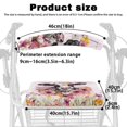 thumbnail image 6 of HELLHERO Cow Flower Easy to Clean Walker Rollator Seat Back Cover Seat & Back Cover with Stain Proof Walker Protection Streets and Indoor Outdoor Holiday, 6 of 7