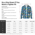 thumbnail image 4 of Rocae Dinosaur on the Beach Vacation Print Breathable Sun Protection Hoodie Quick-Dry Lightweight Long Sleeve Hoodie Unisex Running Sports Shirt, 4 of 9