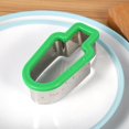 thumbnail image 4 of Herramienta de cocina innovadora para rebanadas perfectas, cortador de sandía ecológico de acero inoxidable sin esfuerzo, 4 of 8